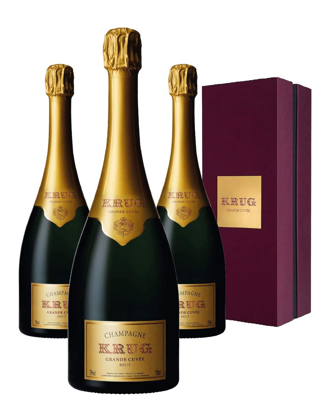 Krug Grande Cuvée 75cl x 3