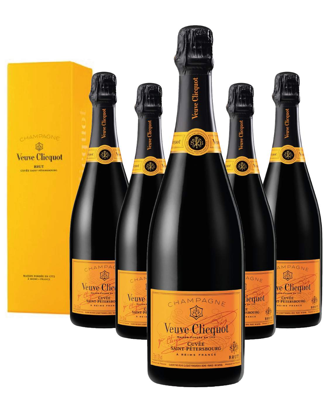 Veuve Clicquot Brut Cuvée Saint-Pétersbourg 75cl x 6