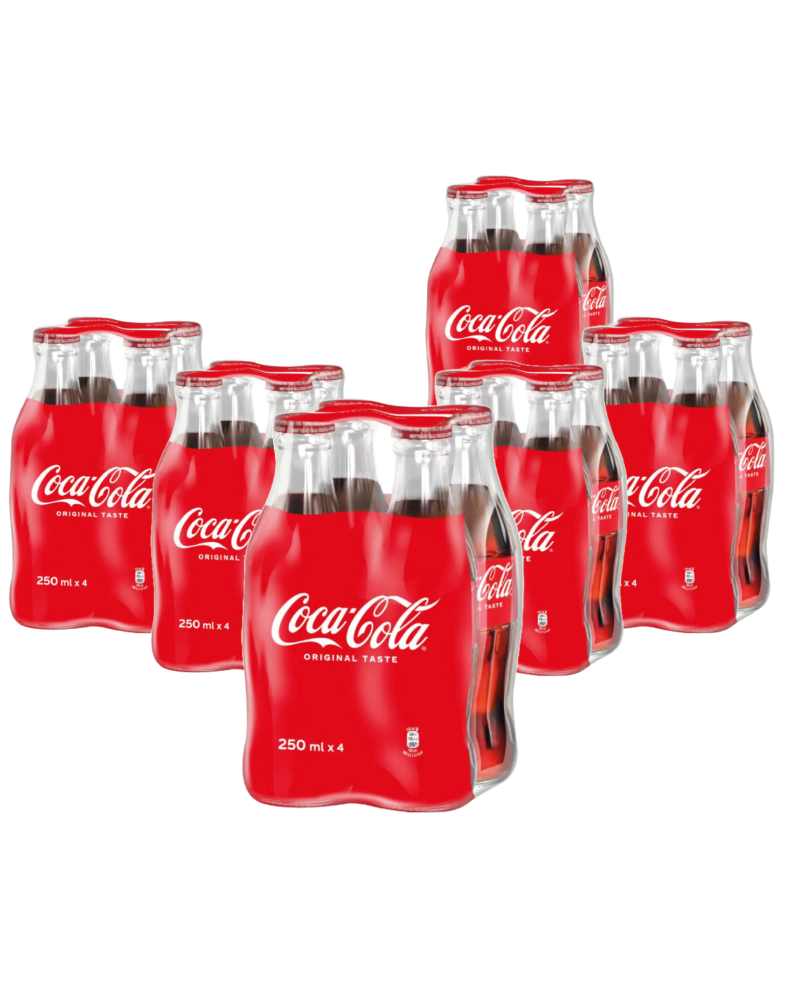 Coca Cola Glass Bottle 25cl x 24