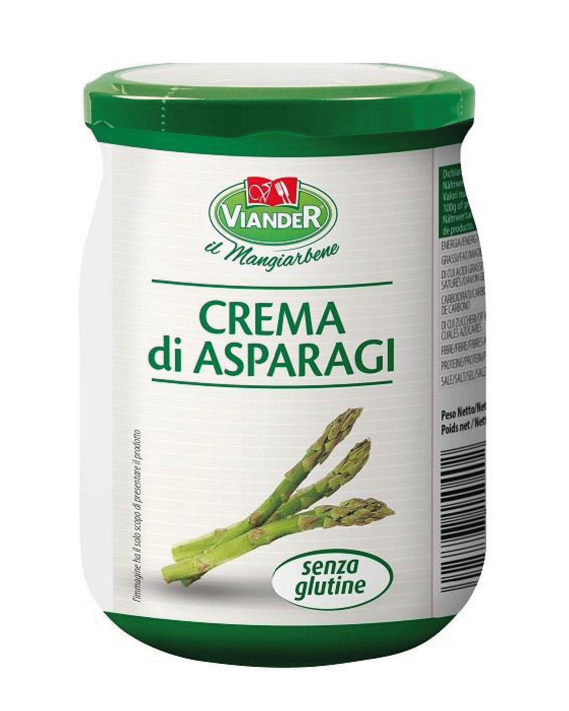 Viander asparagus cream 580gr