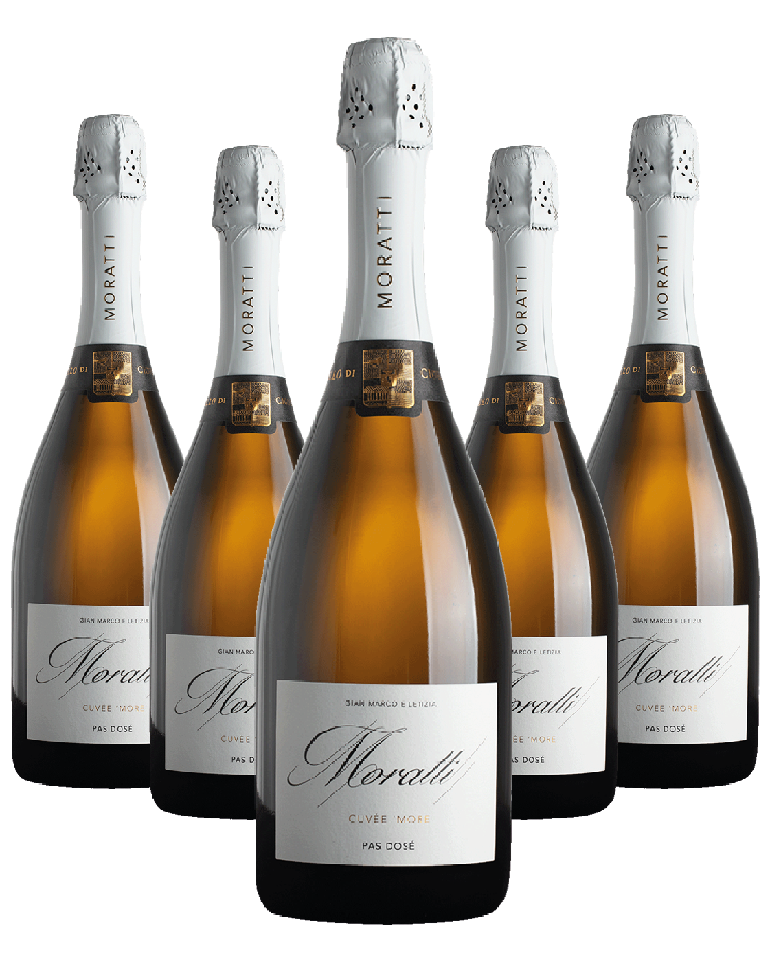 Moratti Cuvée 'More Pas Dosé Metodo Classico 75cl x 6