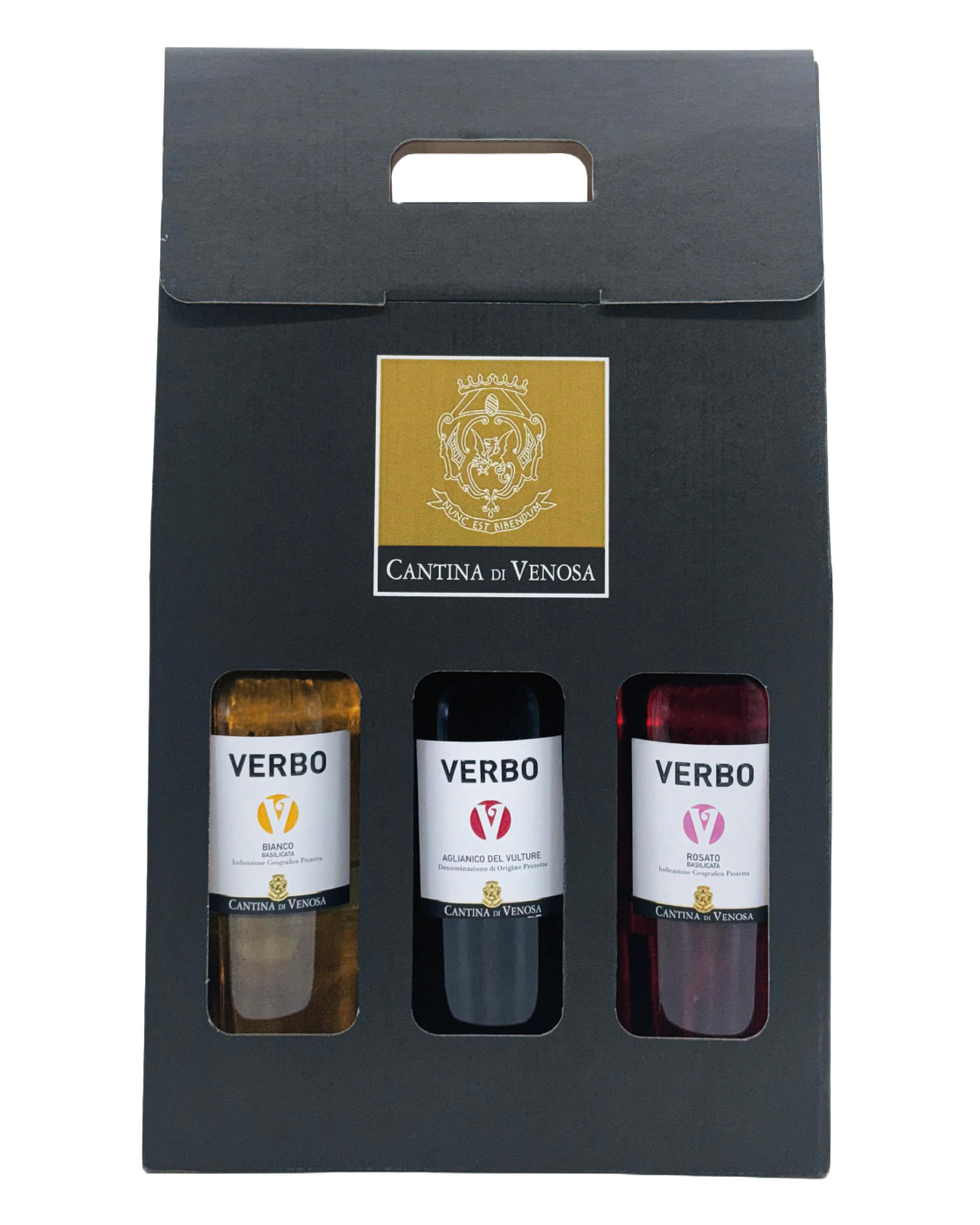 Cantine di Venosa Verbo Red - White - Rosé Gift Box 75cl