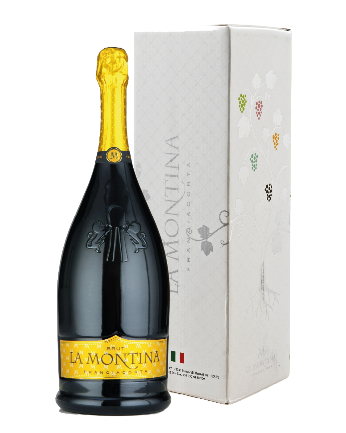 La Montina Franciacorta Brut Magnum Astucciato 1,5lt