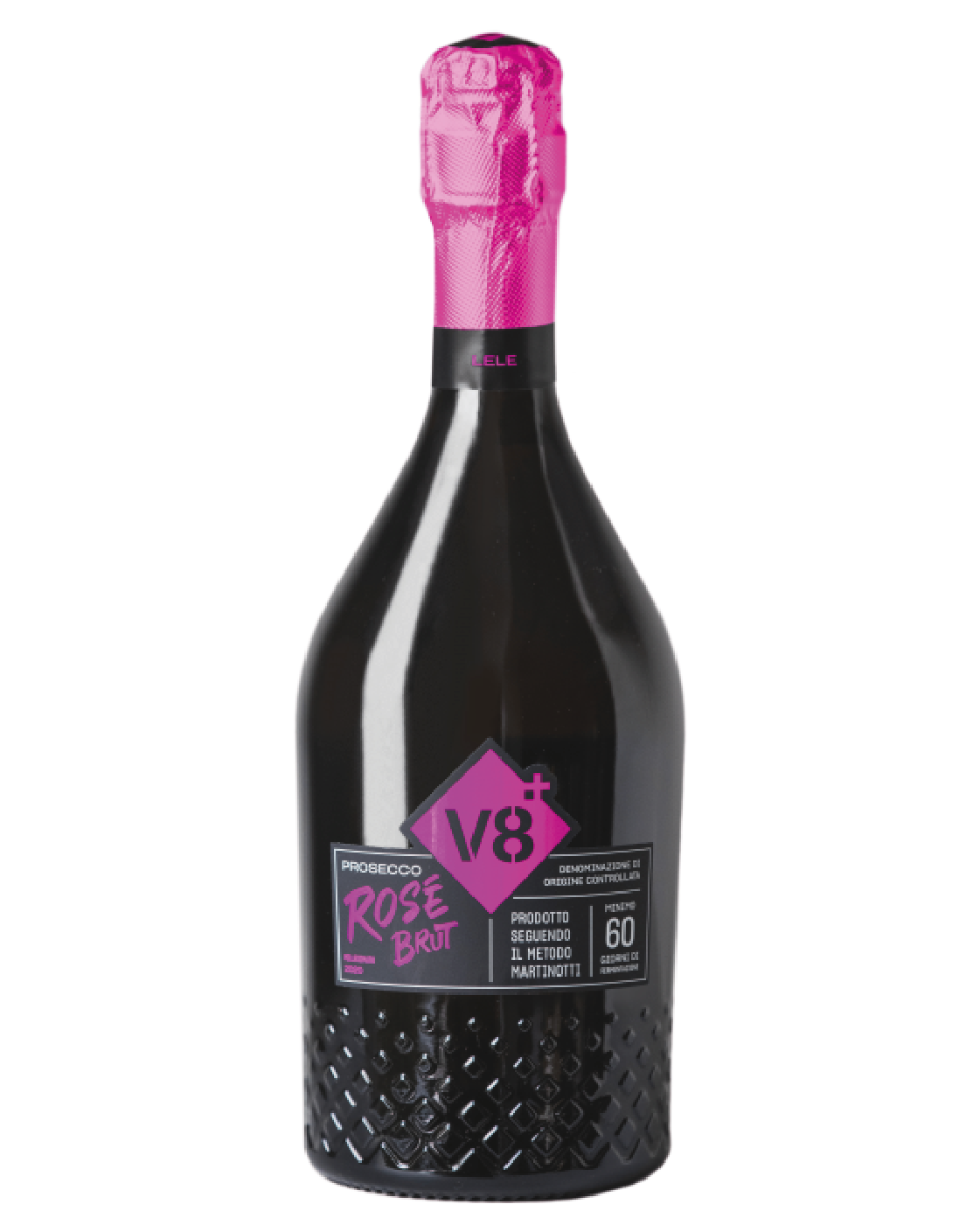 V8+ Lele Prosecco Rosé DOC Brut Millesimato 75cl
