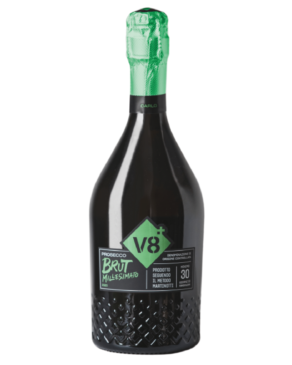 V8+ Carlo Prosecco DOC Brut Millesimato 75cl