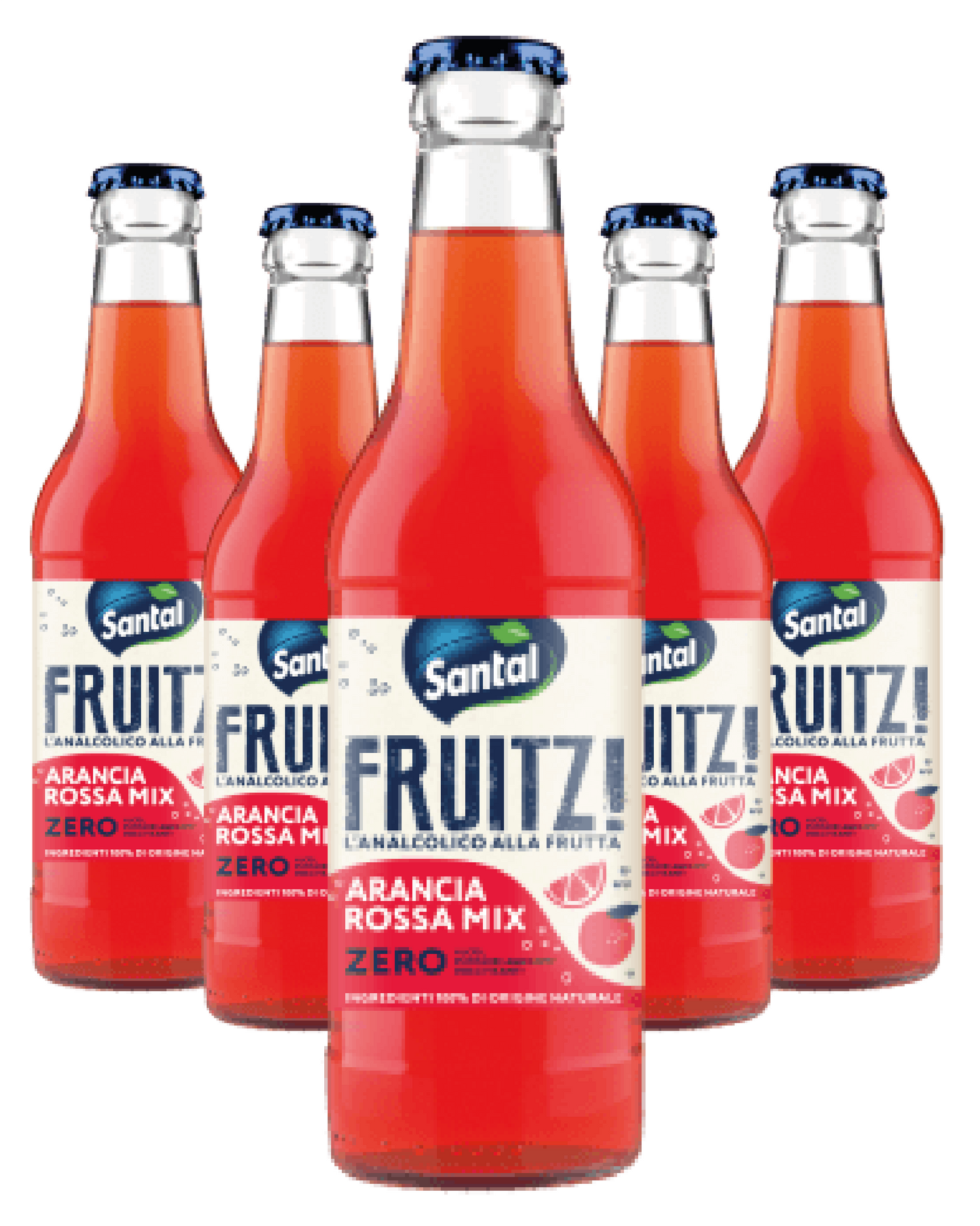 Santal Fruitz! Arancia Rossa Mix Zero 20cl x 12