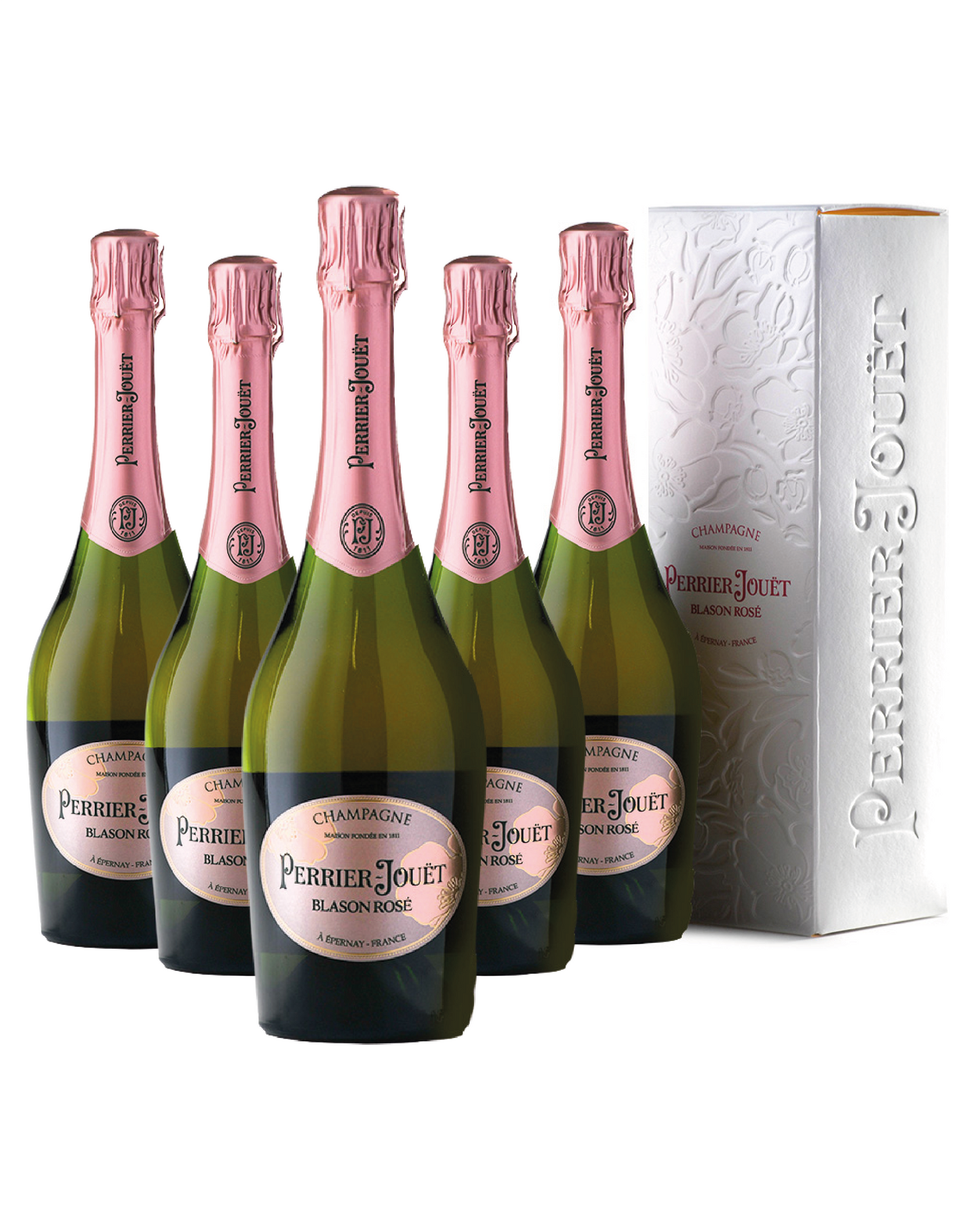 Perrier-Jouët Blason Rosé 75cl x 6 Astucciato