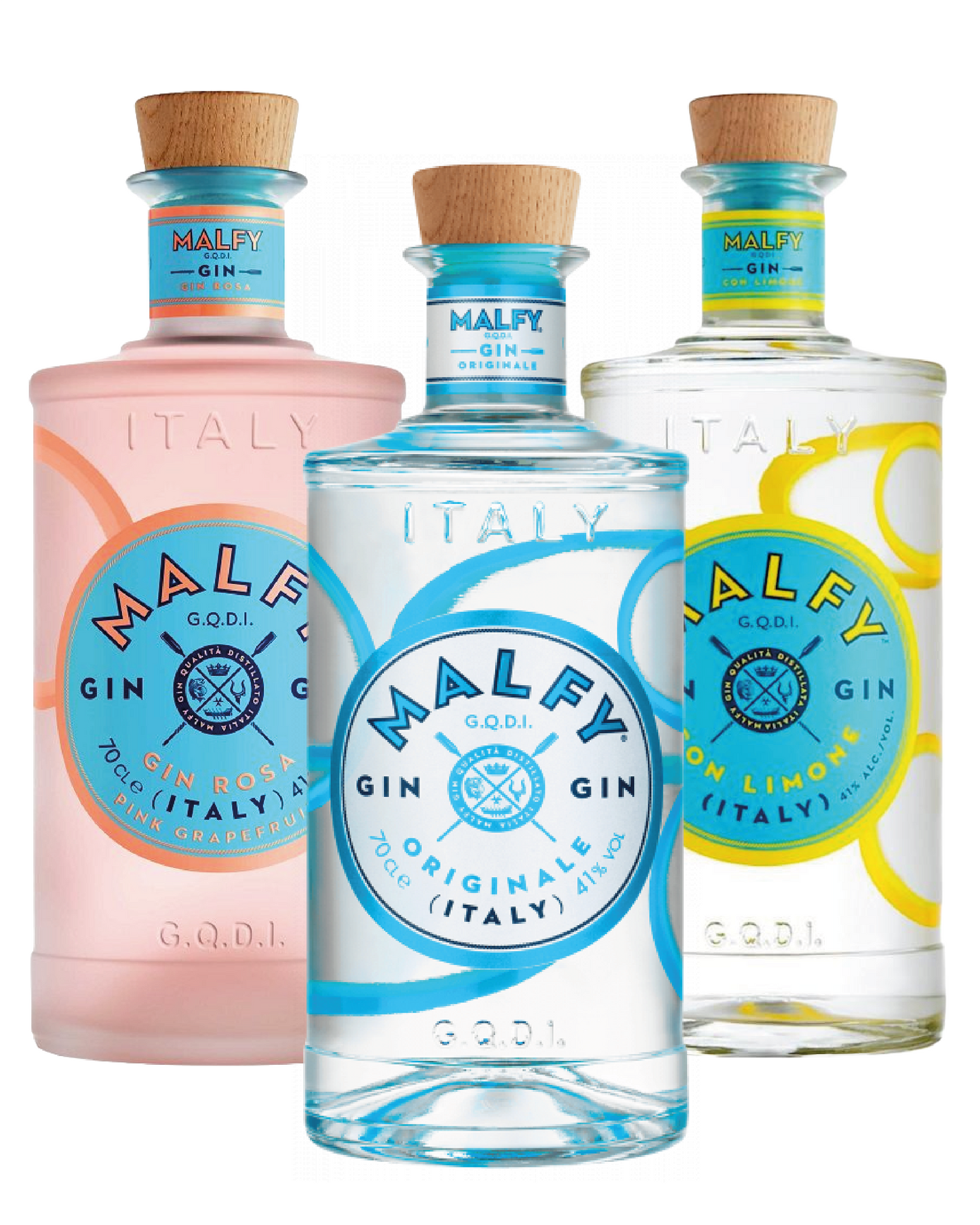 Malfy gin Bundle 70cl x 3