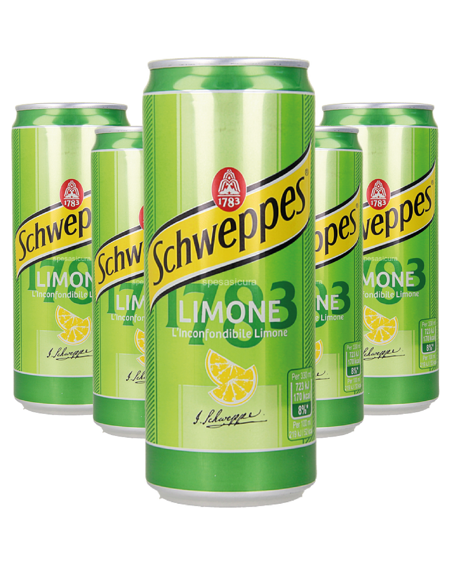 Schweppes limone lattina 33cl x 24