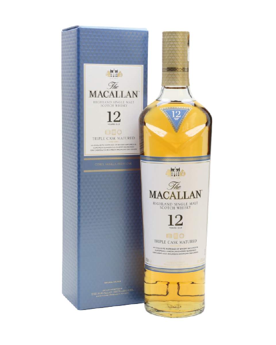 THE MACALLAN 12 ANNI TRIPLE CASK 70cl