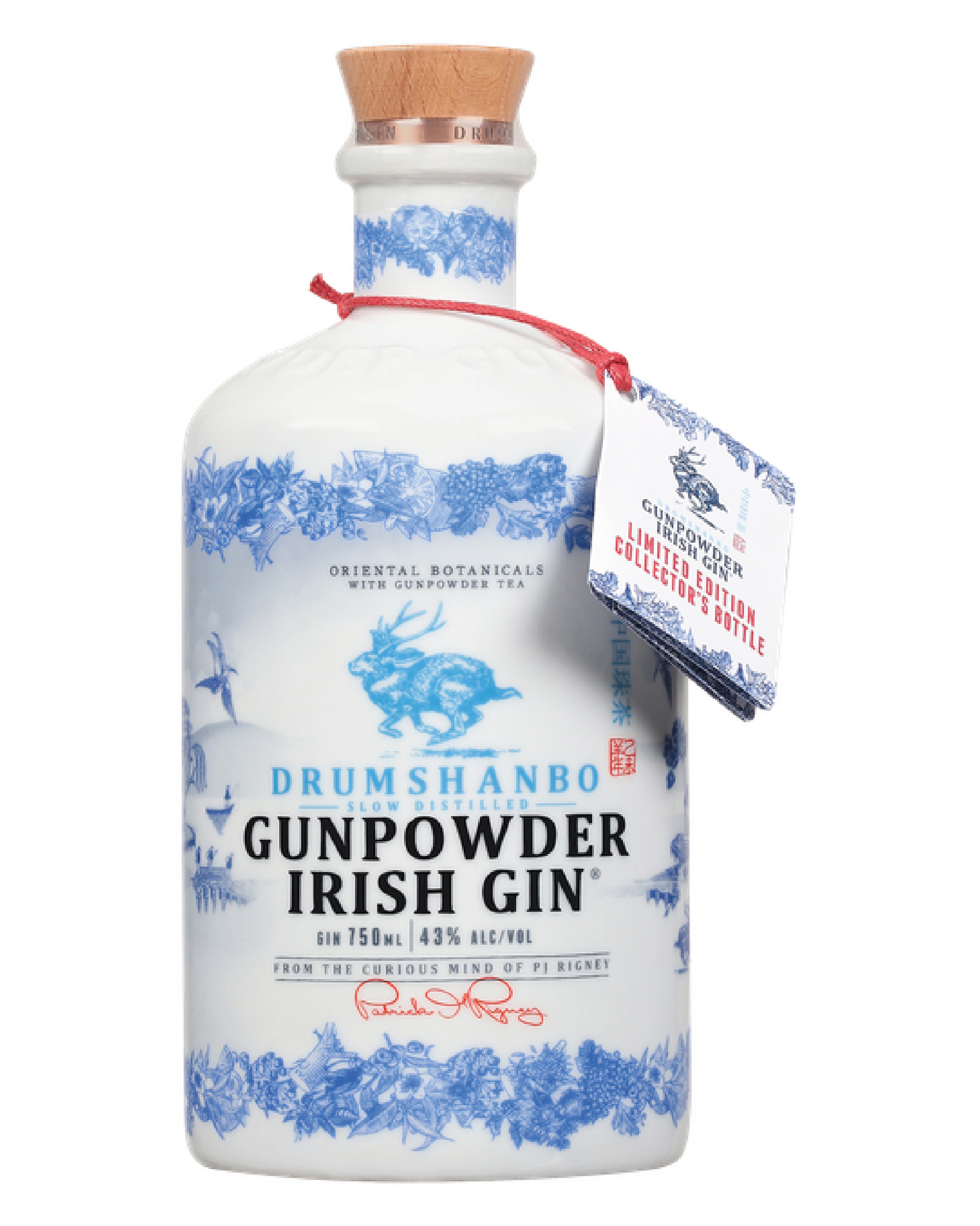 Gunpowder irish gin Ceramic limited edition 70cl