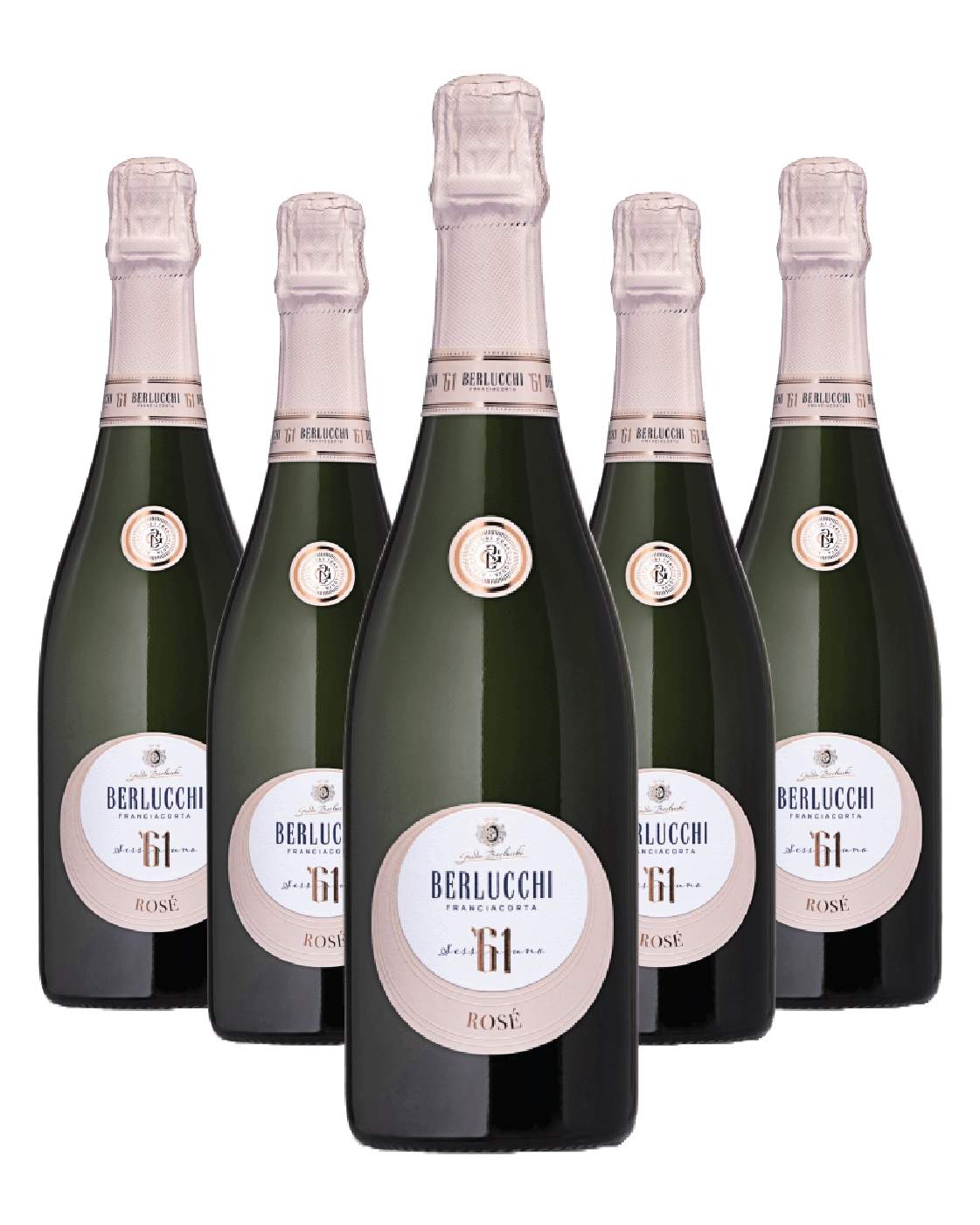 BERLUCCHI '61 FRANCIACORTA ROSÉ 75cl x 6