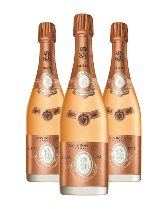 Louis Roederer Cristal Rosé 2014 75cl x 3