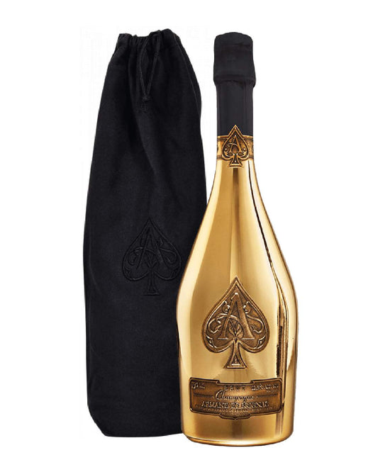 Armand de Brignac brut gold velvet bag 75cl