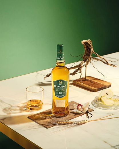 The Glen Grant Speyside Single Malt Scotch Whiskey 10 YO 70cl Astucciato