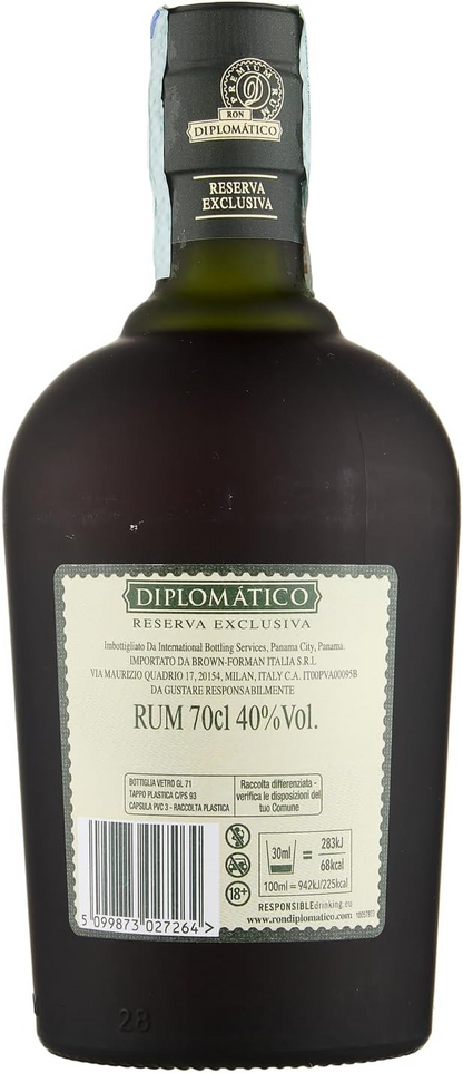 Diplomático Reserva Exclusiva 70cl con astuccio