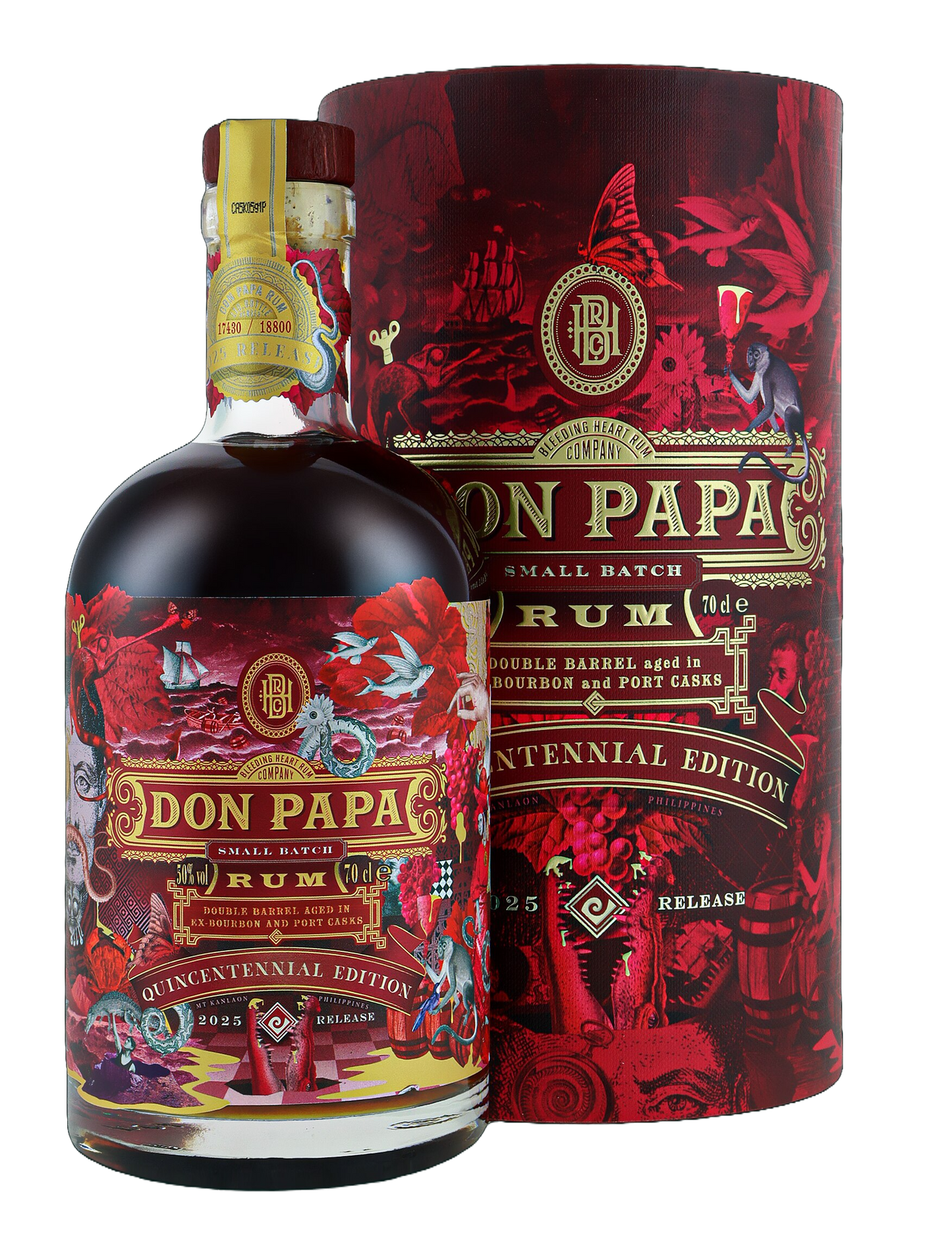 Don Papa Rum Quincentennial Edition Small Batch 70cl astucciato