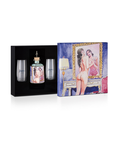 J.ROSE Box 05 1bt 70cl e 2 Bicchieri