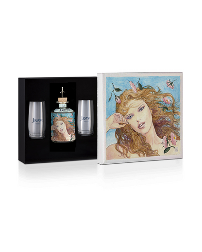 J.ROSE Box 09 1bt 70cl e 2 Bicchieri