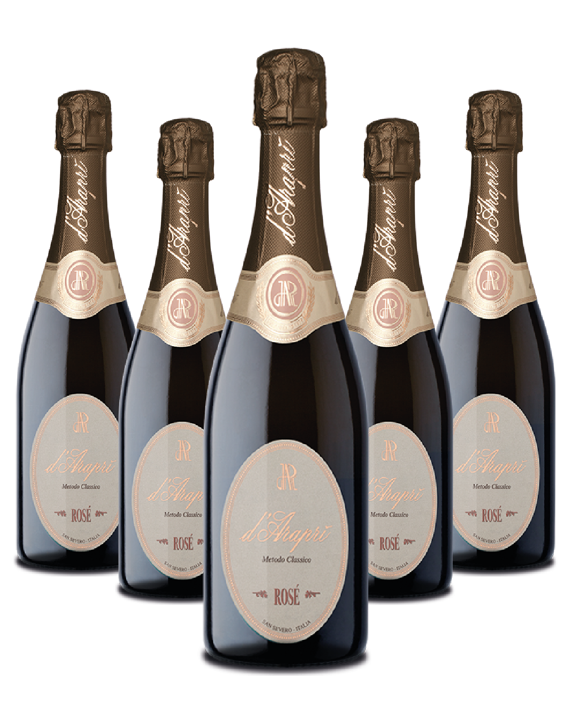 D'Araprì Metodo Classico Rosé 75cl x 6