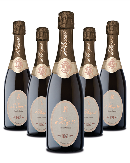 D'Araprì Metodo Classico Rosé 75cl x 6