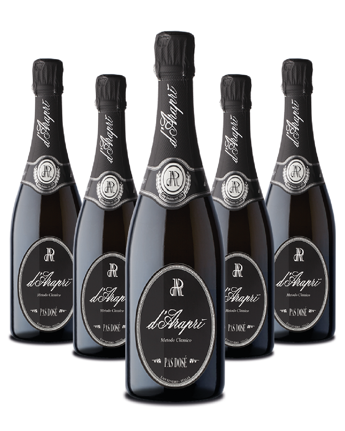 D'Araprì Metodo Classico Pas Dosé 75cl x 6