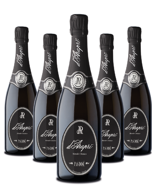 D'Araprì Metodo Classico Pas Dosé 75cl x 6