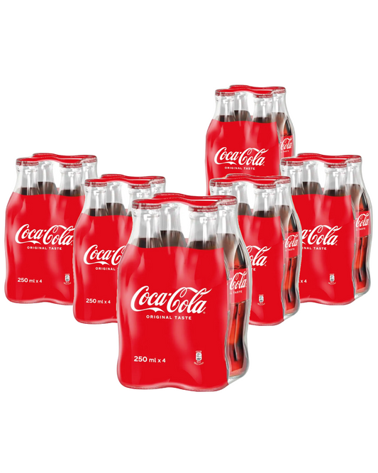 Coca Cola Glass Bottle 25cl x 24
