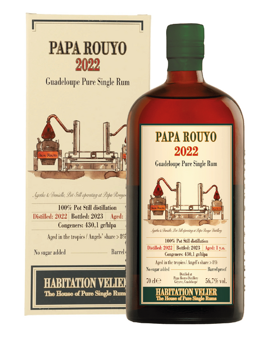 Habitation Velier 2022 Papa Rouyo 70cl