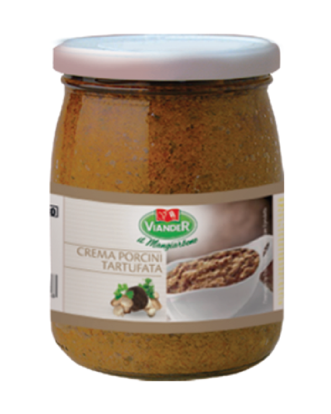 Viander crema porcini tartufata 580gr