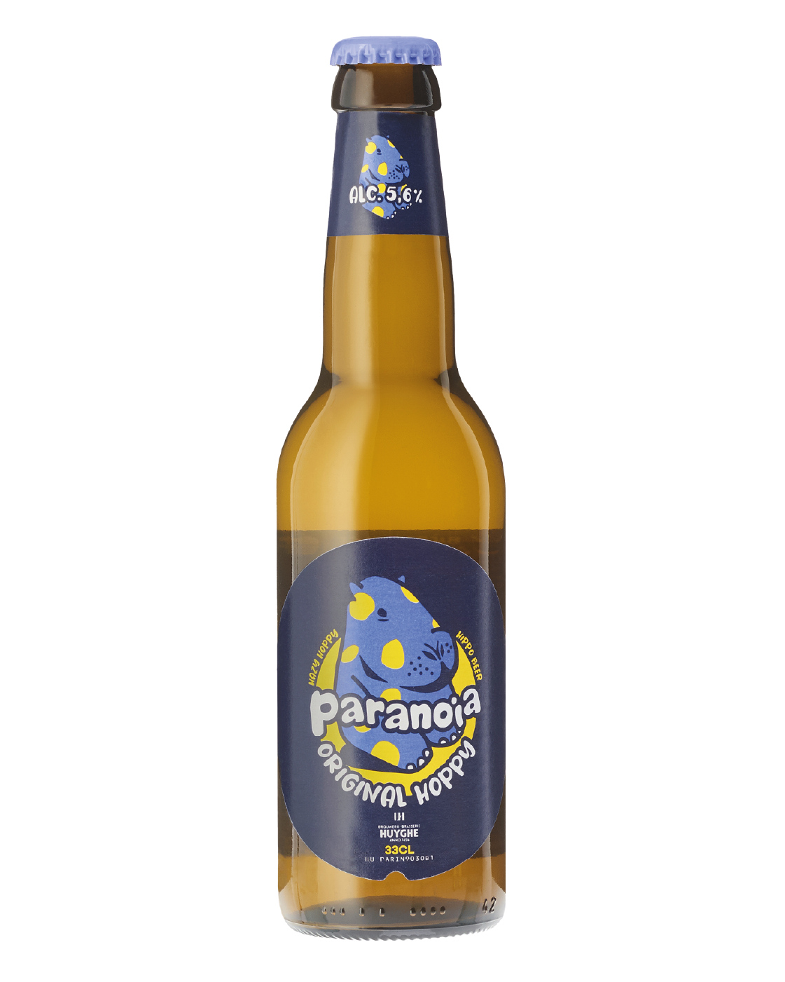 Paranoia HOPPY HIPPO HAZY IPA 33cl