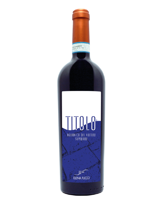 Elena Fucci Titolo Superiore Aglianico del Vulture Docg Superiore BIO 75cl