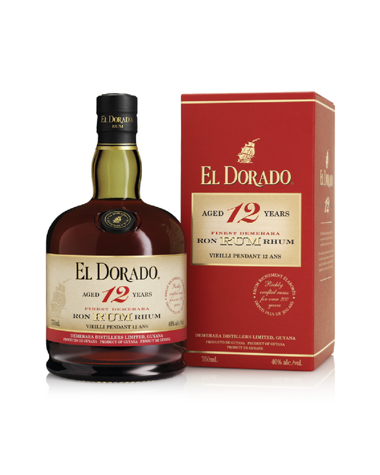 EL DORADO 12YO RUM 70cl