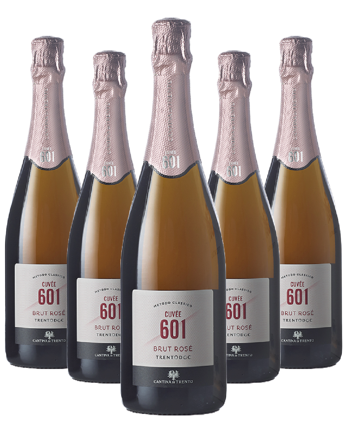 Cantina di Trento Cuvée 601 Brut Rosé Trento DOC 75cl x 6