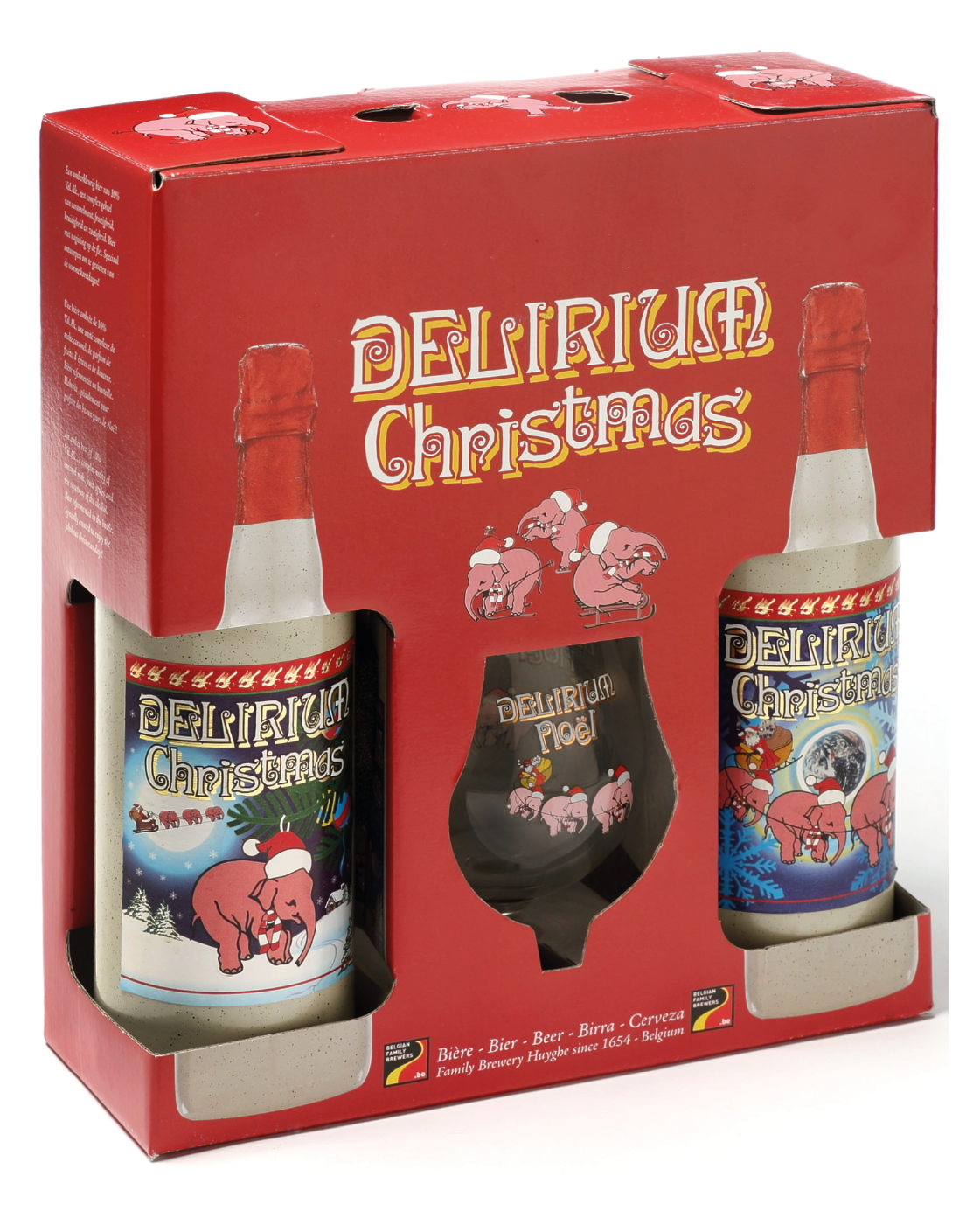 Delirium Noel Gift Pack 75cl x 2 con bicchiere