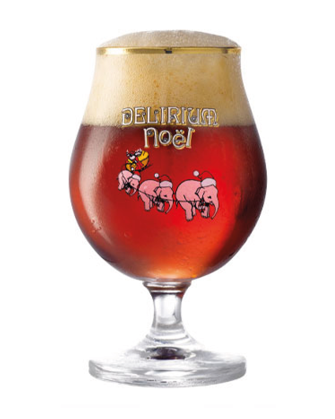 Delirium Noel Gift Pack 4bt 33cl with glass