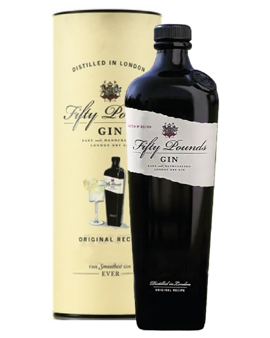 Fifty Pounds gin case 70 cl