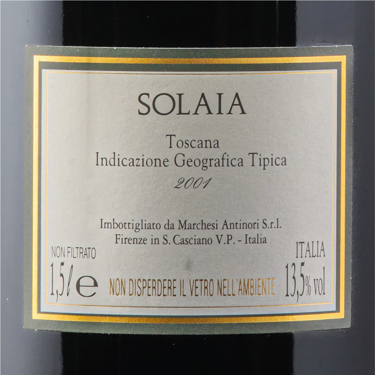 Solaia Antinori 2001 75cl