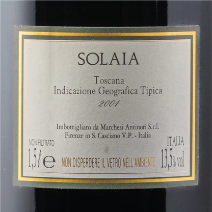 Solaia Antinori 2001 75cl