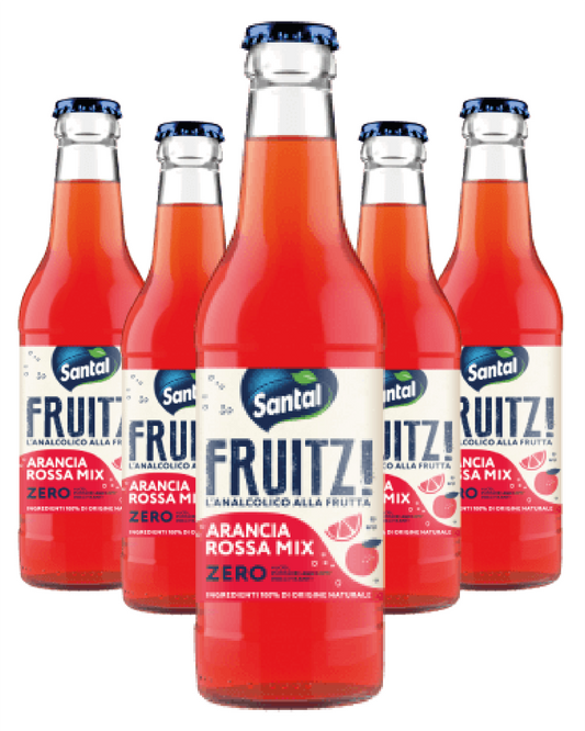 Santal Fruitz! Arancia Rossa Mix Zero 20cl x 12