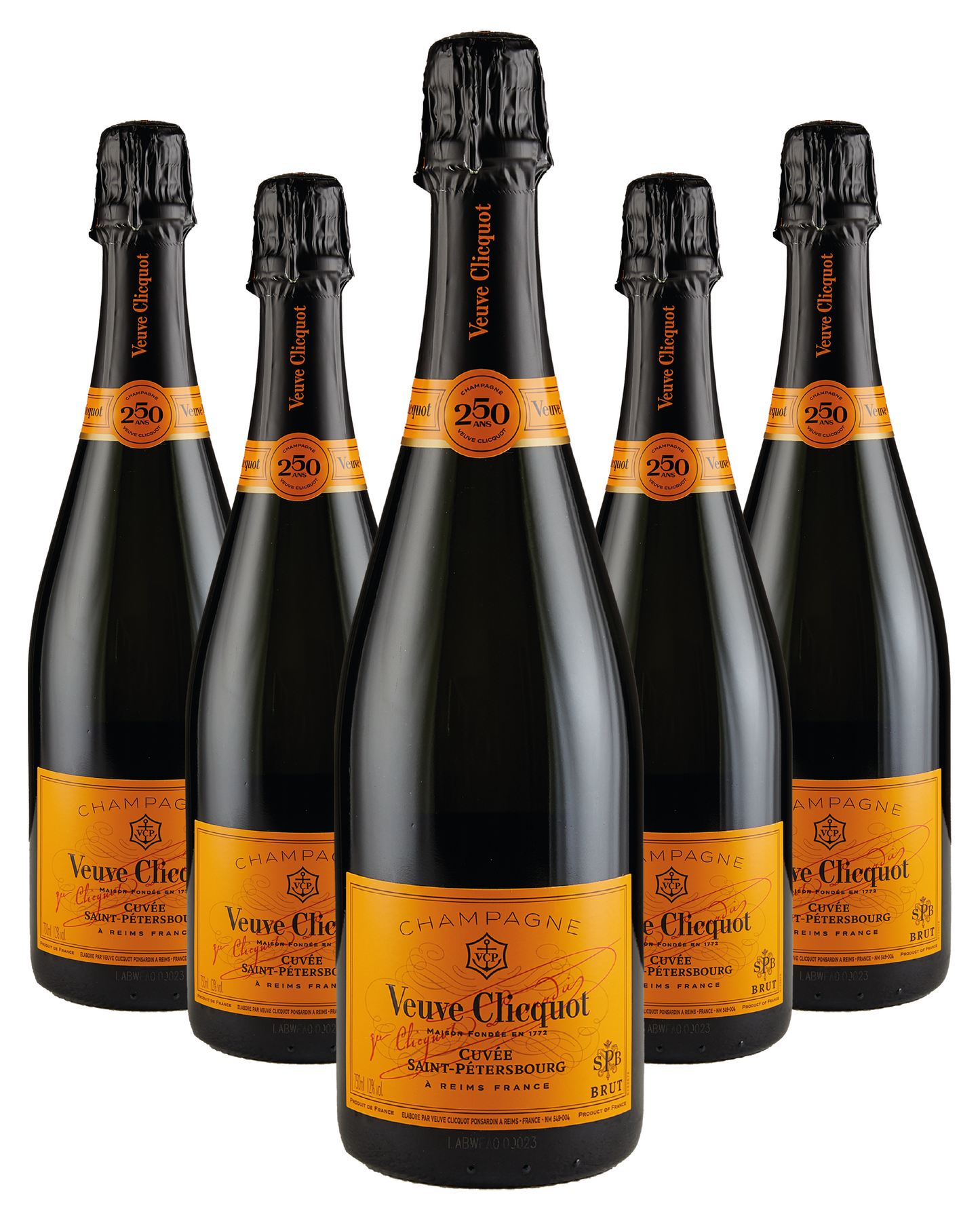 Veuve Clicquot Brut Cuvée Saint-Pétersbourg 75cl x 6