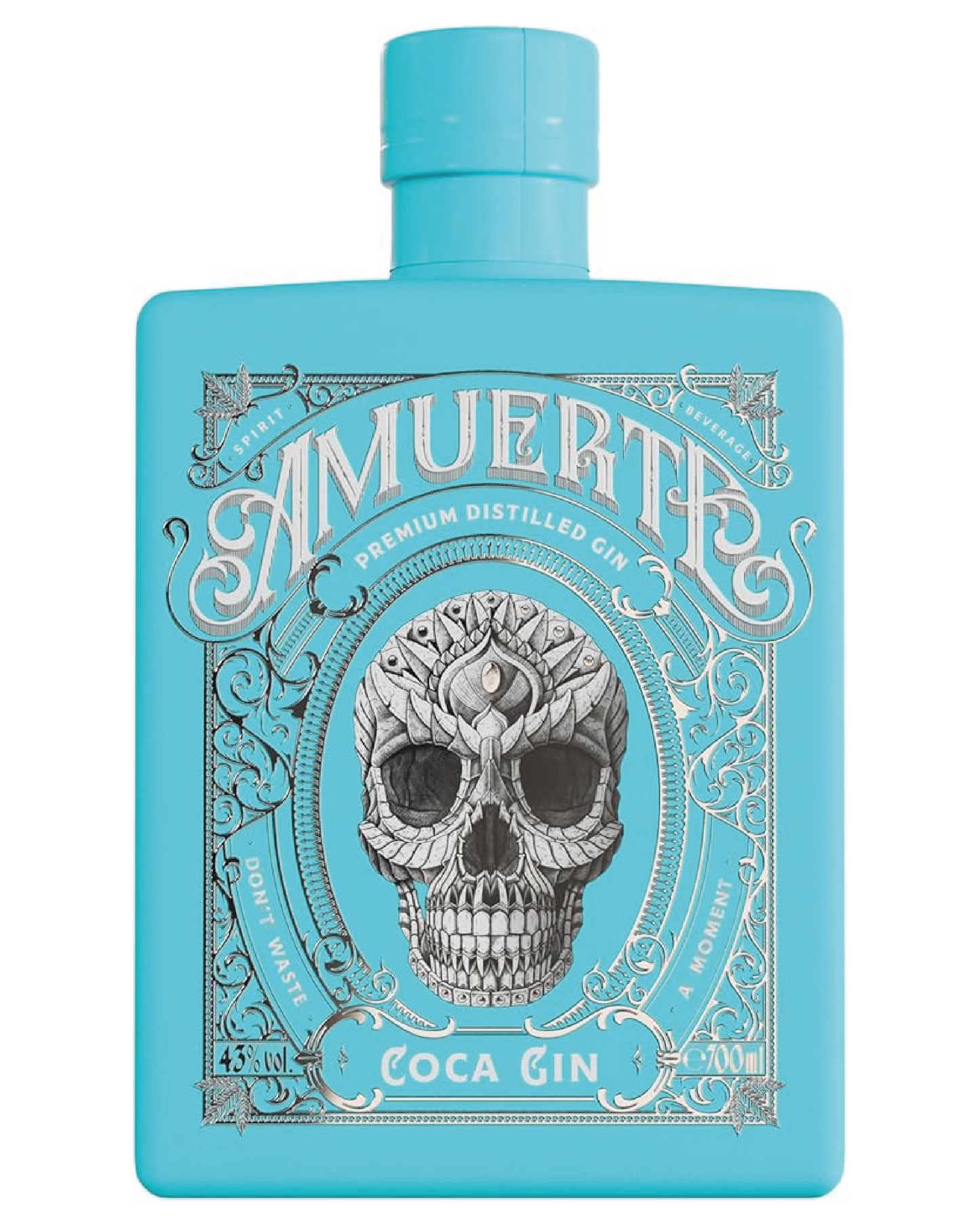 Amuerte Light blue Coca Leaf Summer Edition 70cl