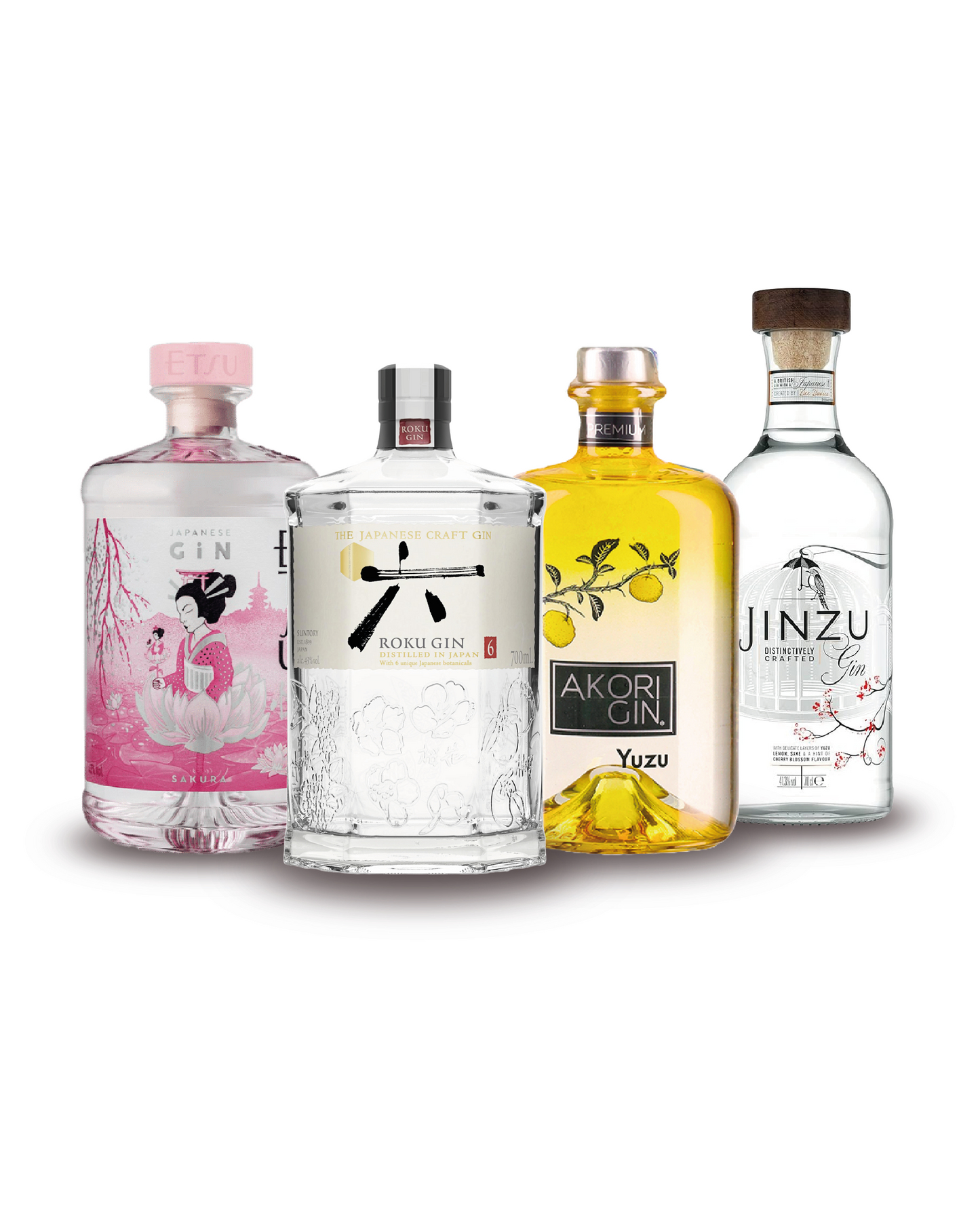 Gin Box Japanese selection 70cl x 4