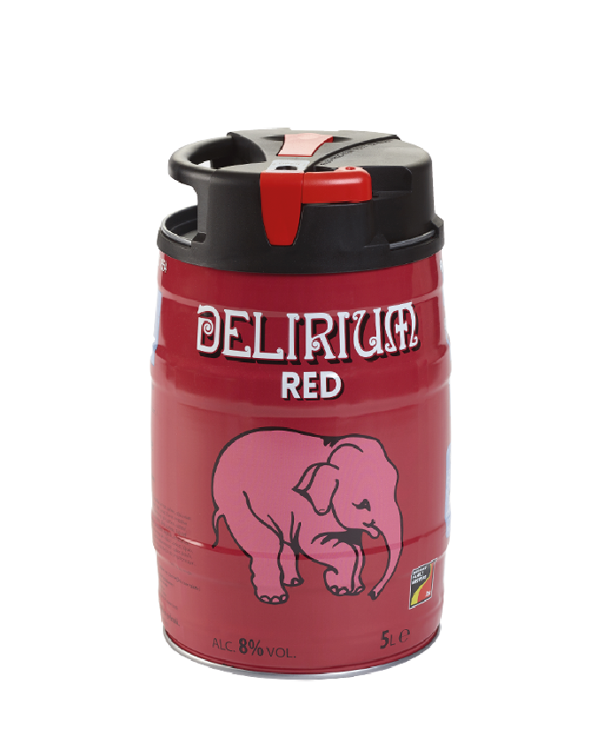 DELIRIUM RED MINI KEGS 5lt
