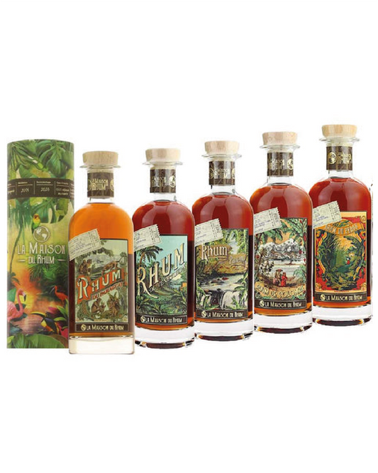 La Maison Du Rhum Bundle  70cl x 5 con astuccio