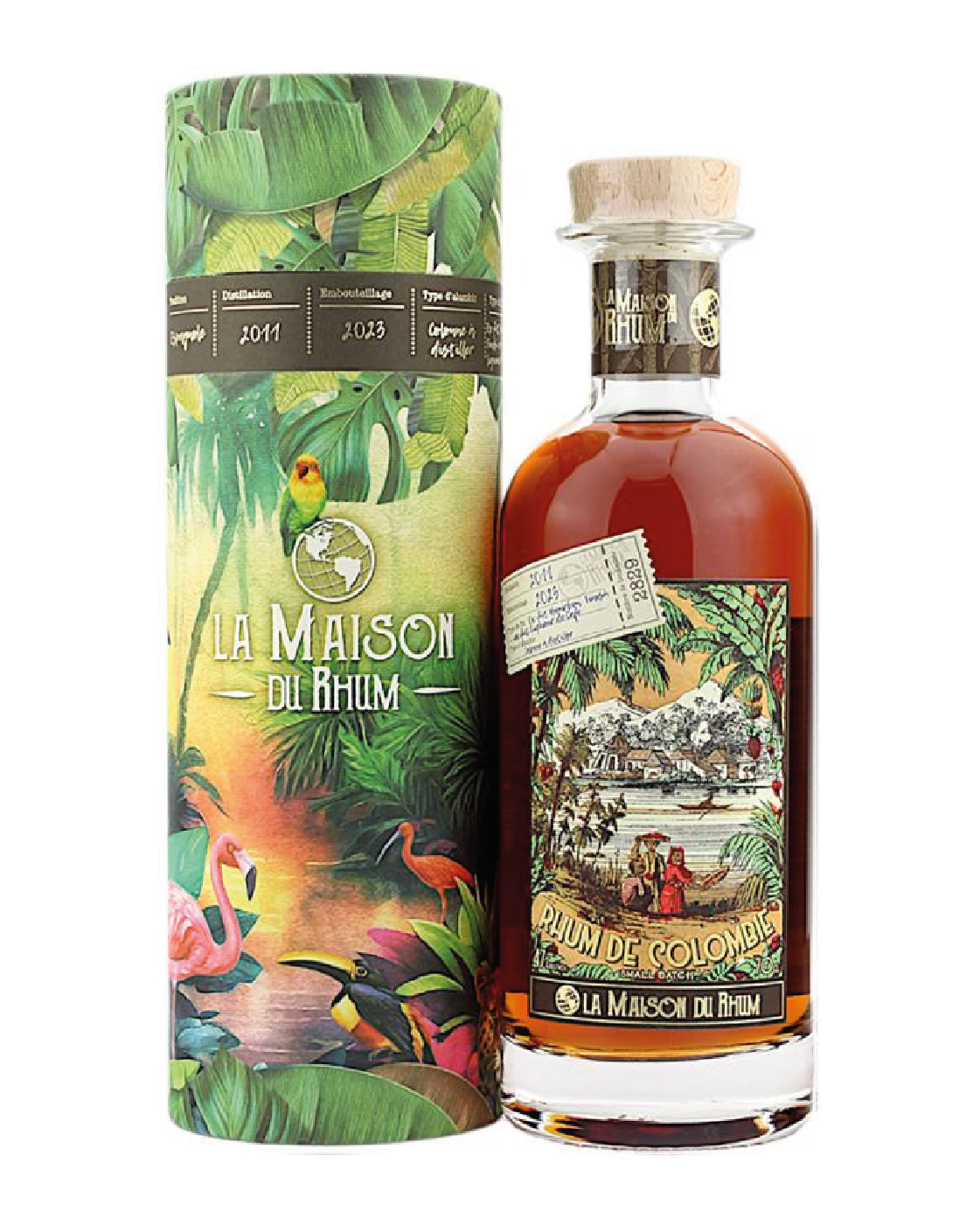 La Maison Du Rhum Bundle  70cl x 5 con astuccio