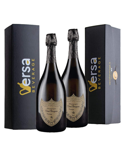 Dom Pérignon 2015 75cl x 2 with Versa case