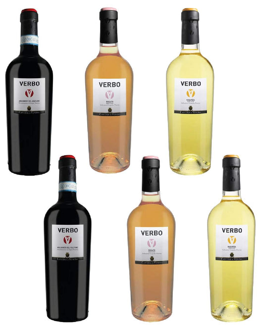 Verbo Box Red - White - Rosé 75cl x 6