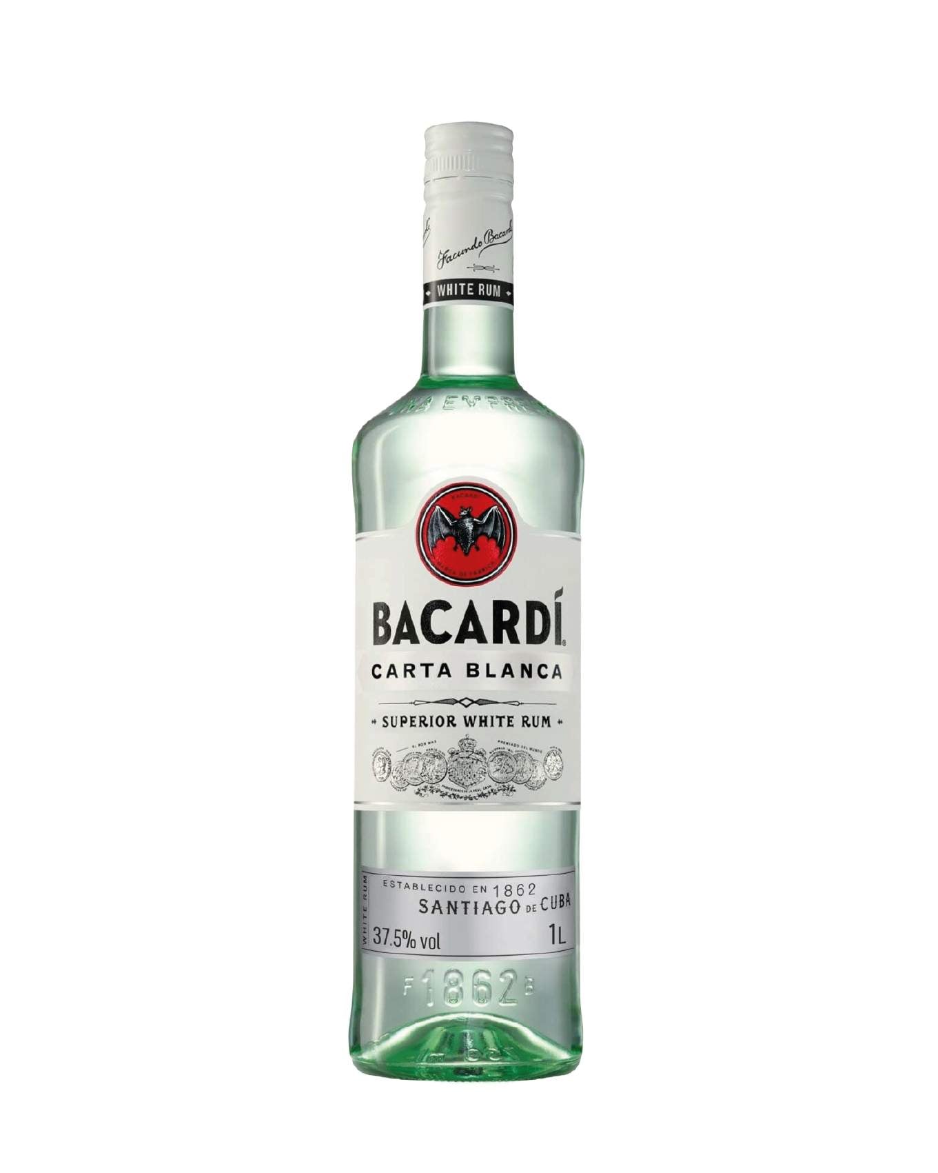 BACARDI RUM BIANCO 1lt