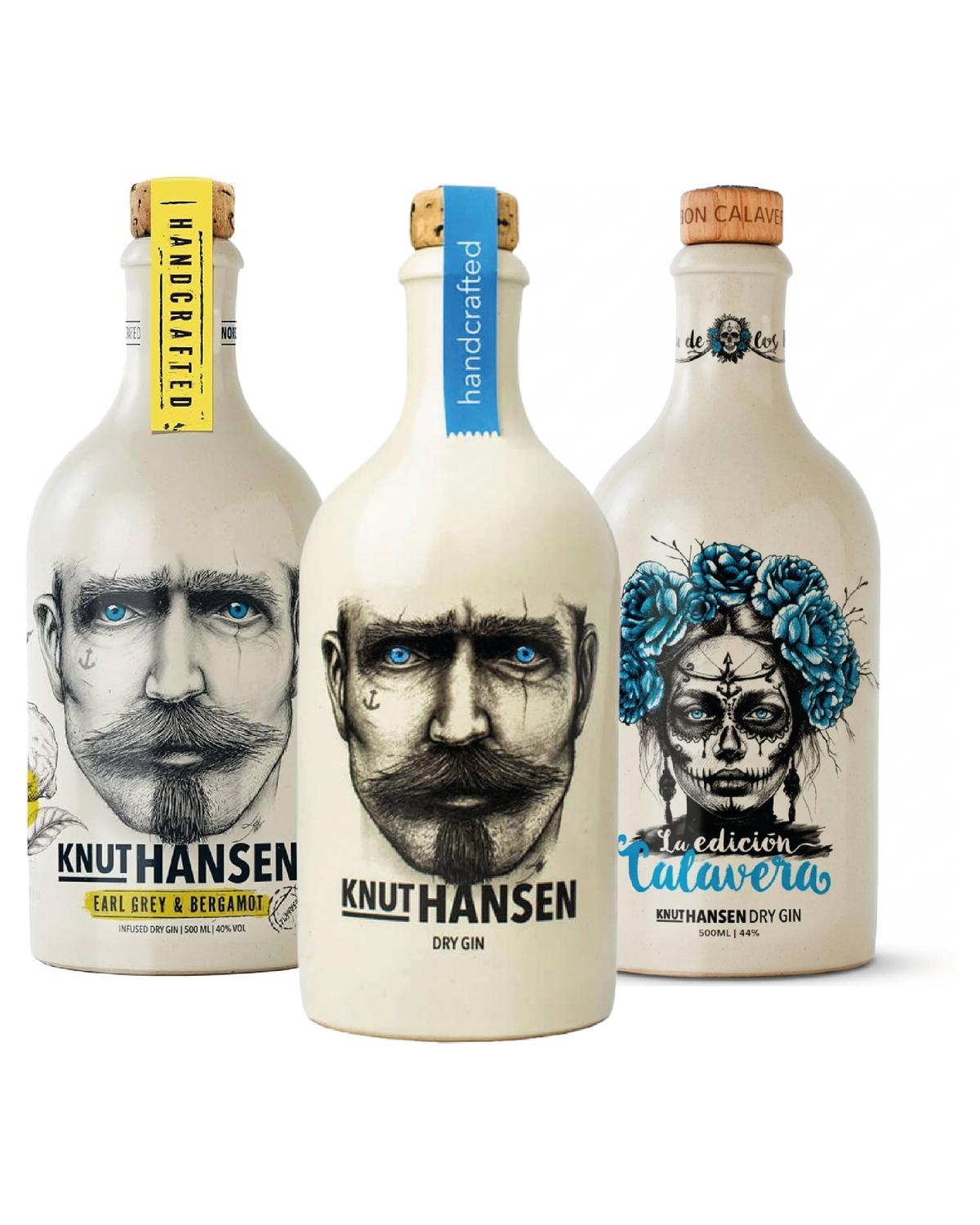 Knut Hansen gin Bundle 50cl x 3